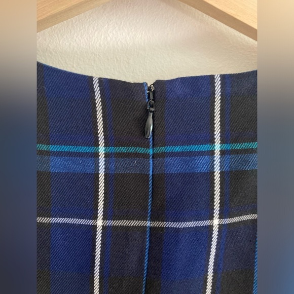 Romeo & Juliet Couture Plaid Long Sleeve Mini Dress Small Academia Preppy NWT - Picture 7 of 10